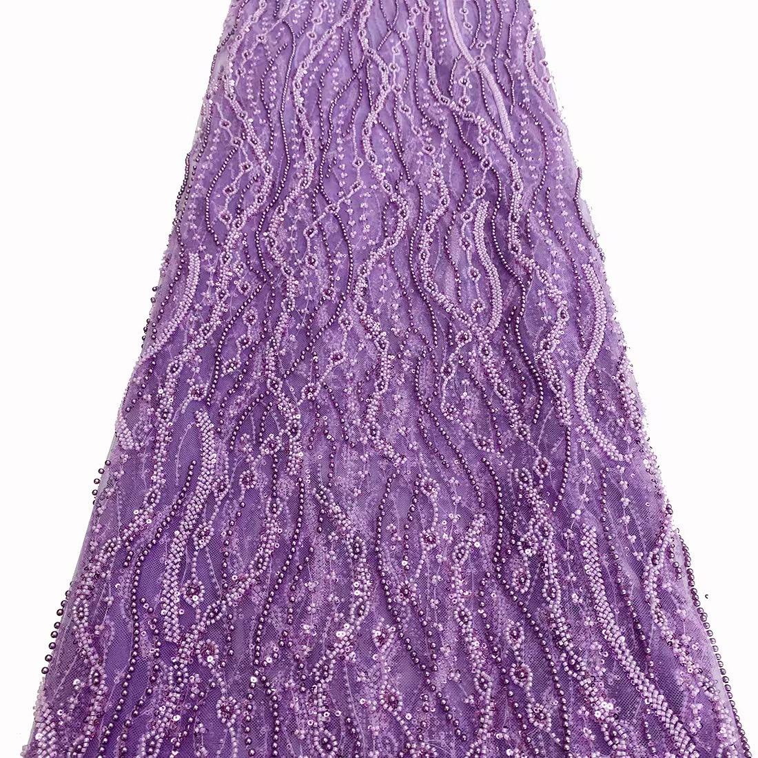 Nouvelle broderie en maille à la broderie de tube de borde
