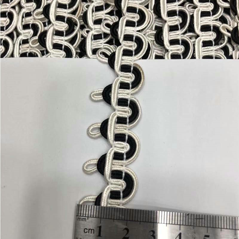 Clothing Accessories Gold and Silver Metallic Border Lace Trim Multicolor Sequin Gold Thread Metallic Lace Trim