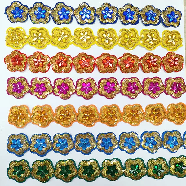 En dentelle de broderie en dentelle en résidence